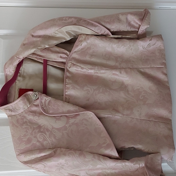 JS Collections, ladies 3 piece formal wear, long skirt,bustier top,short jacket - Picture 2 of 9